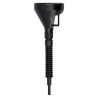 Lejek 3-częściowy VOREL 83002 135 mm PVC czarny