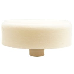 Gąbka polerska GERMAFLEX AKA 27488 150 mm M14 biała, średnia