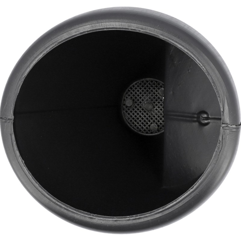 Lejek 2-częściowy VOREL 83000 PVC czarny