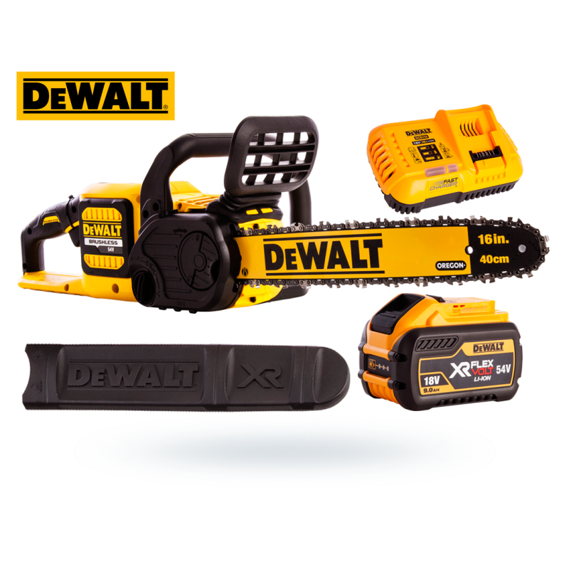 Piła łańcuchowa 54V 40cm 1x9Ah DEWALT DCM575X1-QW