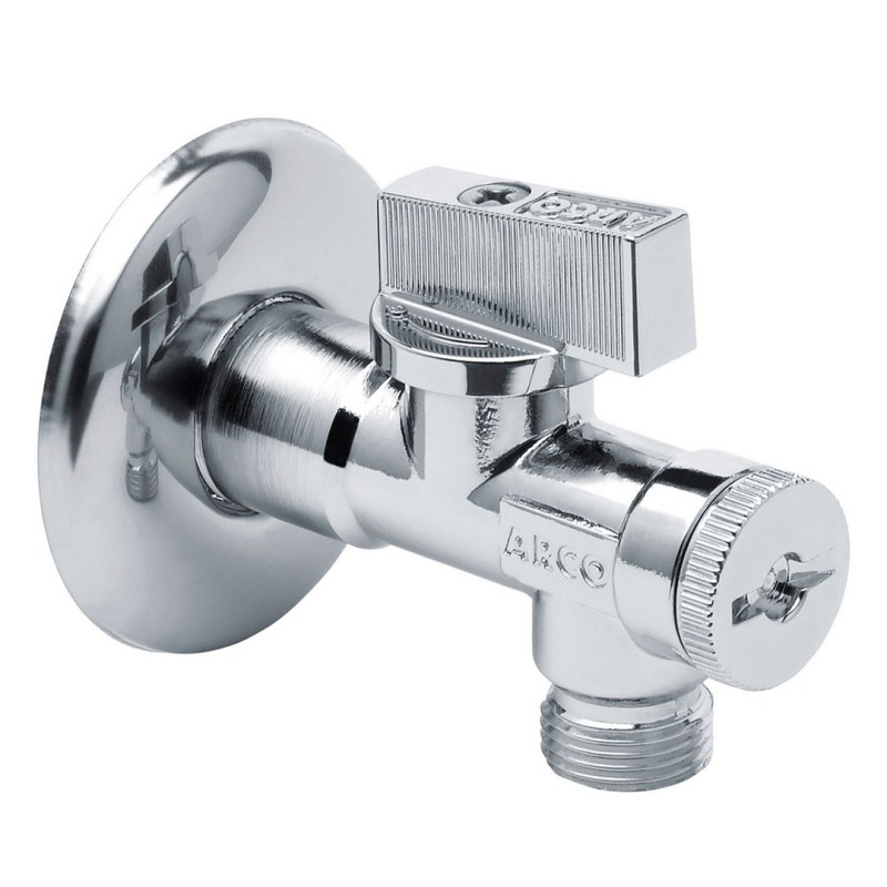 Zawór kątowy kulowy ARCO 02402MAC GZ1/2’’xGZ3/8’’ VITAQ z filtrem