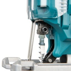 Akumulatorowa wyrzynarka Makita DJV186WVE LXT 18V 2x2Ah 65mm regulacja kąta cięcia walizka