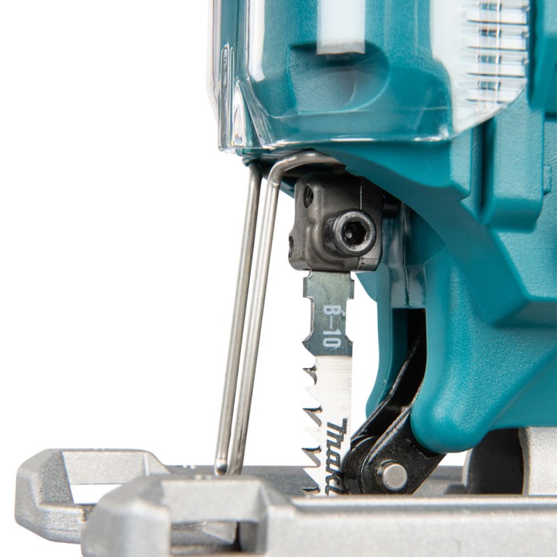 Akumulatorowa wyrzynarka Makita DJV186WVE LXT 18V 2x2Ah 65mm regulacja kąta cięcia walizka