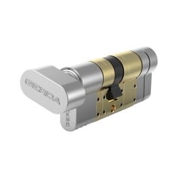 Wkładka modułowa z gałką GERDA EXXO SMART G30-61/30-61 ATEST KL. 6D nikiel satynowy