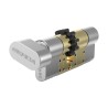 Wkładka modułowa z gałką GERDA EXXO SMART G30-61/30-61 zębatka ATEST KL. 6D nikiel satynowy