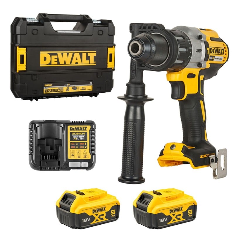 Wiertarko-wkrętarka udarowa DeWALT DCD996P2 18V XR XPR BL 95Nm 2x5Ah walizka