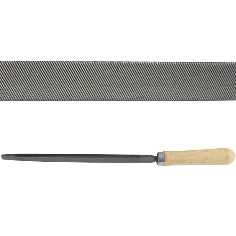 Pilnik ślusarski trójkątny RPPE125-2/B 125mm B-cienki 2-półgładzik do pił