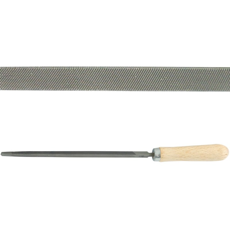 Pilnik ślusarski trójkątny RPPE150-2/C 150mm C-b.cienki 2-równiak do pił