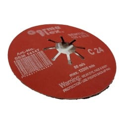 Ściernica karbowana GermaFlex SEMTUL SEM14147 125x22,2mm P24 do glazury