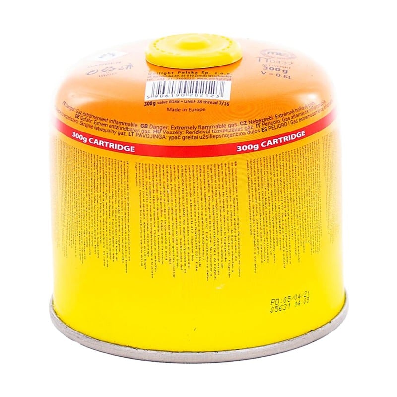 Nabój gazowy ELICOcamp 65300 propan-butan śrubowy 300g/600ml