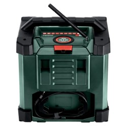 Akumulatorowe radio budowlane Metabo RC 12-18 32W BT DAB+ 600779850 87.5 - 108 MHz BODY