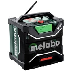 Akumulatorowe radio budowlane Metabo RC 12-18 32W BT DAB+ 600779850 87.5 - 108 MHz BODY
