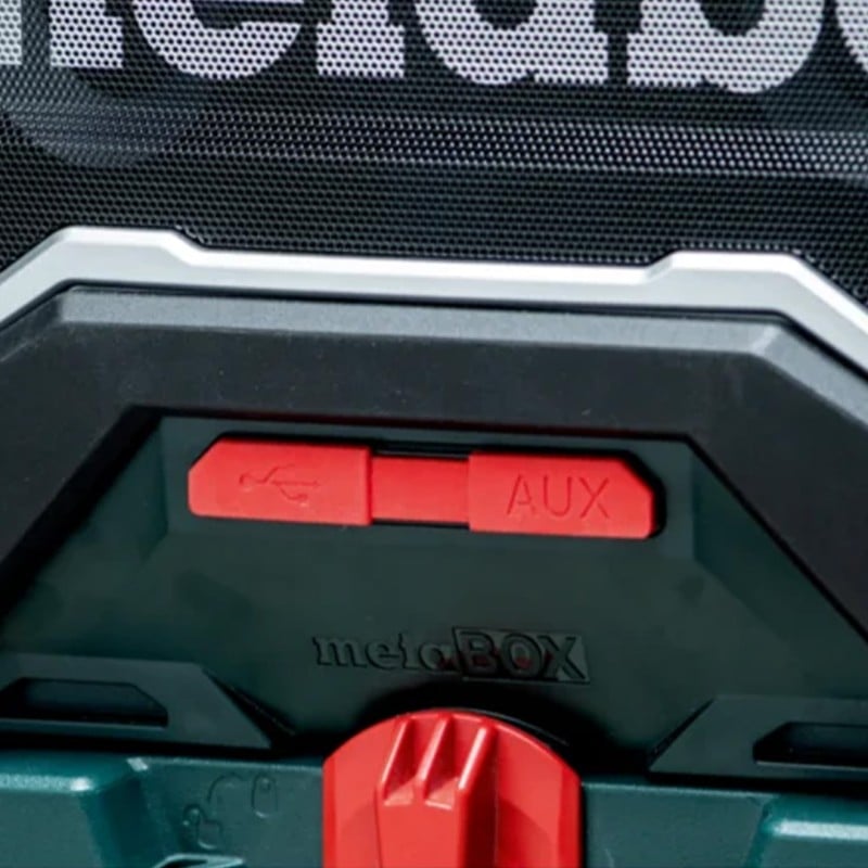 Akumulatorowe radio budowlane Metabo RC 12-18 32W BT DAB+ 600779850 87.5 - 108 MHz BODY
