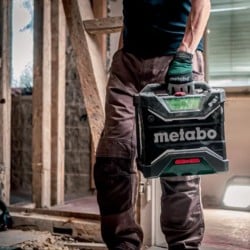 Akumulatorowe radio budowlane Metabo RC 12-18 32W BT DAB+ 600779850 87.5 - 108 MHz BODY