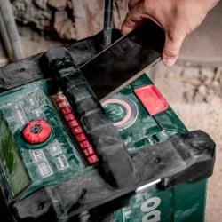 Akumulatorowe radio budowlane Metabo RC 12-18 32W BT DAB+ 600779850 87.5 - 108 MHz BODY