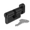 Wkładka 35/50 + wkładka z gałką 35G/50 czarna, Yale Assa Abloy
