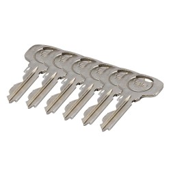 Wkładka 45/55 + wkładka z gałką 55G/45 nikiel, Yale Assa Abloy