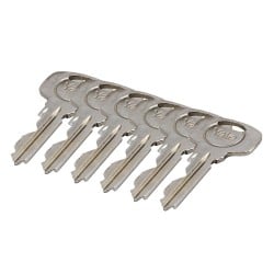 Wkładka 40/45 + wkładka z gałką 40G/45 czarna, Yale Assa Abloy