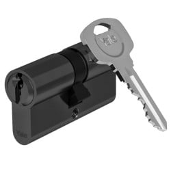 Wkładka 30/35 + wkładka z gałką 35G/30 czarna, Yale Assa Abloy