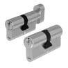 Wkładka 40/70 + wkładka z gałką 70G/40 nikiel, Yale Assa Abloy