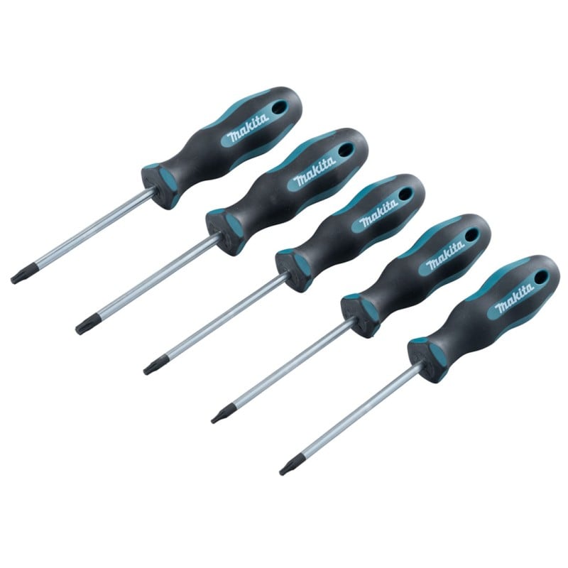 Zestaw wkrętaków śrubokrętów Makita E-10534 T10, T15, T20, T25, T30 5szt.