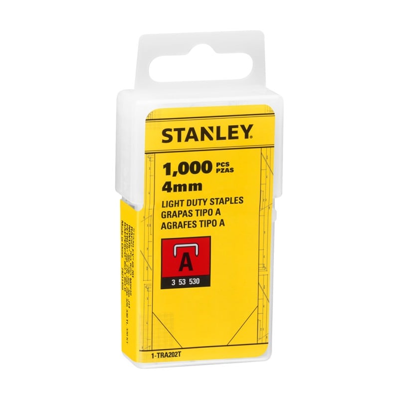 Zszywki Stanley Fatmax 1-TRA202T 4 x 11,3 x 0,75 mm 1000 sztuk