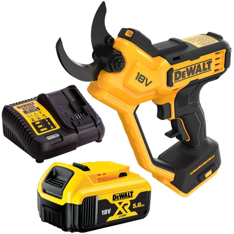 Akumulatorowy sekator do gałęzi 38mm 18V XR 1x5Ah DeWALT DCMPP568P1
