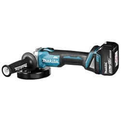 Szlifierka 125mm 18V 1x5Ah BL Makita DGA504RT1J + walizka MakPac + tarcze