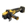 Akumulatorowa szlifierka kątowa DeWALT DCG416VSN + zestaw zasilający DCB1104H2, 125 mm 9000 obr./min. hamulec