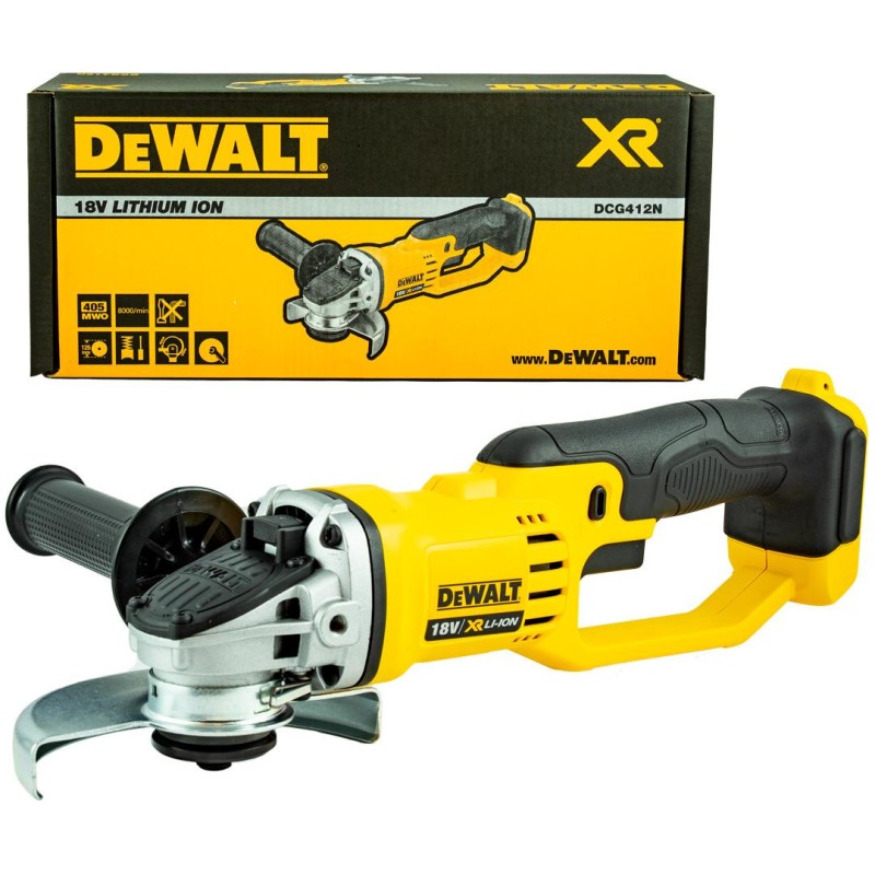 Szlifierka 18V 125mm body DEWALT DCG412N-XJ