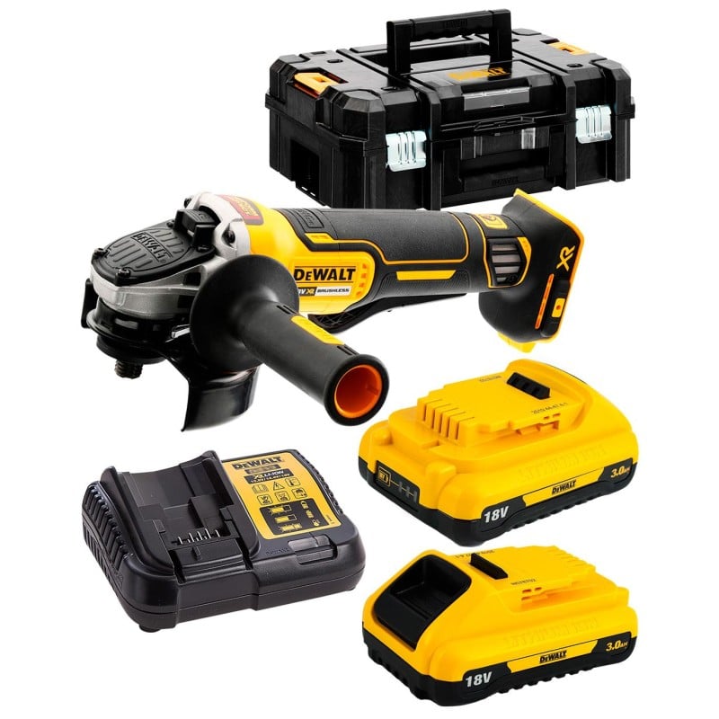 Szlifierka 125mm 18V 2x3Ah BRUSHLE DeWalt DCG406L2