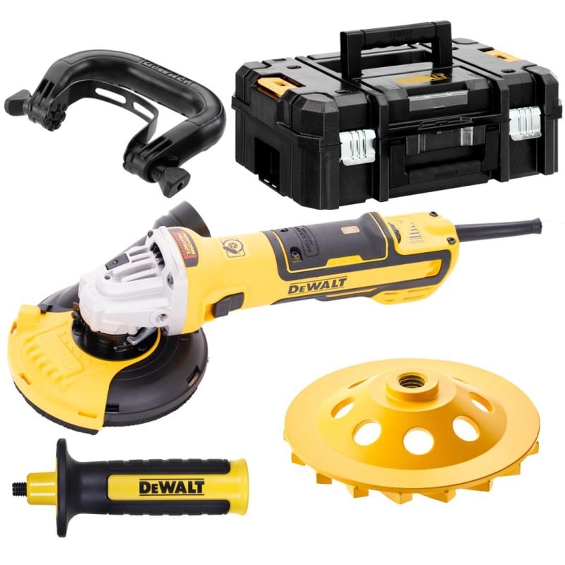 Szlifierka 125/1700W BL elek reg DEWALT DWE4357KT
