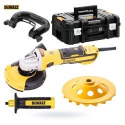Szlifierka 125/1700W BL elek reg DEWALT DWE4357KT