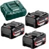 Szlifierka 18V 3x4Ah Metabo W18 L 9-125 QUICK SET