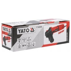 Szlifierka kątowa Yato YT-82089 125mm 720W z regulacją obrotów, system Constant Speed