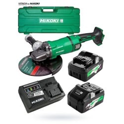 Szlifierka HiKOKI G3623DA WGZ 36V 230mm 2x4Ah