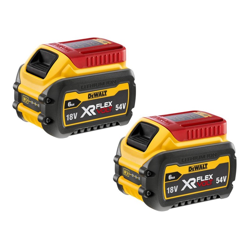 Akumulatorowa szlifierka kątowa DeWALT DCG405N + zestaw zasilający DCB1104T2, 125 mm 9000 obr./min. hamulec