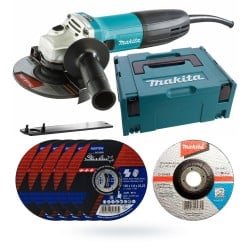 Szlifierka 125/720W MAKITA MakPac2 +SET
