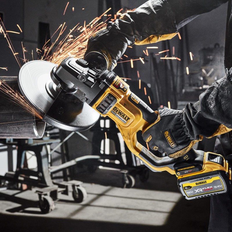 Szlifierka 230mm 3000W 54V 2x3Ah DeWALT DCG460X2