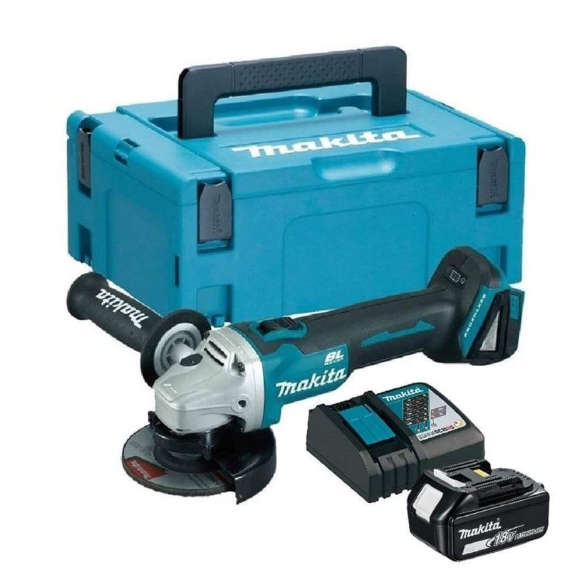 Szlifierka 125mm 18V 1x5Ah BL Makita DGA504RT1J