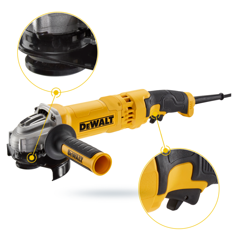 Szlifierka DEWALT DWE4277 1500W 125mm spust
