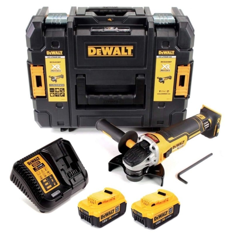 Szlifierka kątowa DeWalt DCG405M2 125mm 18V 2x4Ah BL