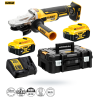 Szlifierka DEWALT DCG405FP2 18V 125mm BL 2x5Ah