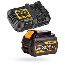 Szlifierka 125/54V 1x6Ah TSTAK DEWALT DCG409T1-QW