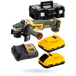 Bezszczotkowa szlifierka akumulatorowa 18V 125mm 2x3 Ah DeWALT DCG405L2