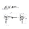 Szlifierka kątowa Metabo WE 26-230 MVT Quick 606475000 2600W 230mm 6600obr