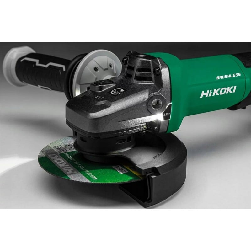 Akumulatorowa szlifierka kątowa HiKOKI G3613DVE W2Z MultiVolt 36V M14 125mm BL BODY walizka