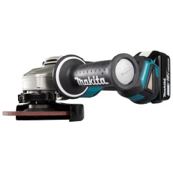 Szlifierka kątowa Makita DGA504RTJ 125mm 18V 2x5Ah BL XPT LXT+tarcza tnąca D-18770 walizka