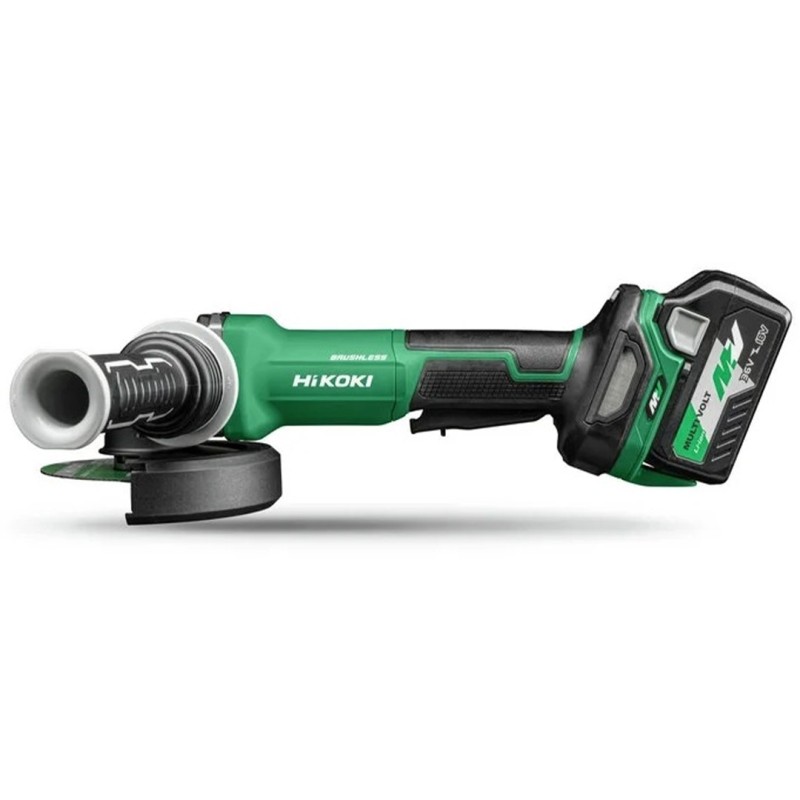 Akumulatorowa szlifierka kątowa HiKOKI G3613DVF WQZ 2x2,5Ah BL 125 mm walizka
