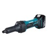 Akumulatorowa szlifierka Makita DGD800RTJ LXT 18V 2x5Ah 6mm prosta,walizka